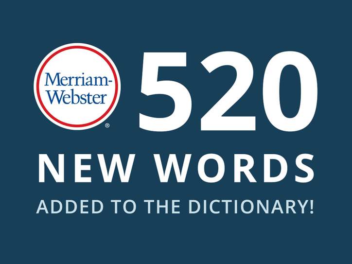 New Dictionary Words January 2021 Merriamster